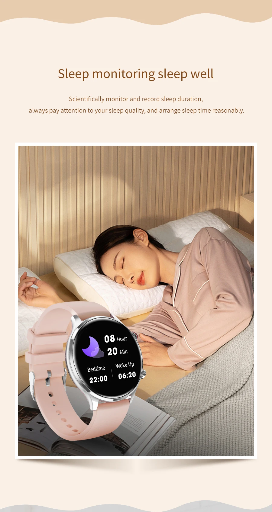 2026 AK50 Women Smart Watch BT Call 1.32Inch IP67 Waterproof Fitness Tracker Relojes Health Sport Smartwatch for Ladies