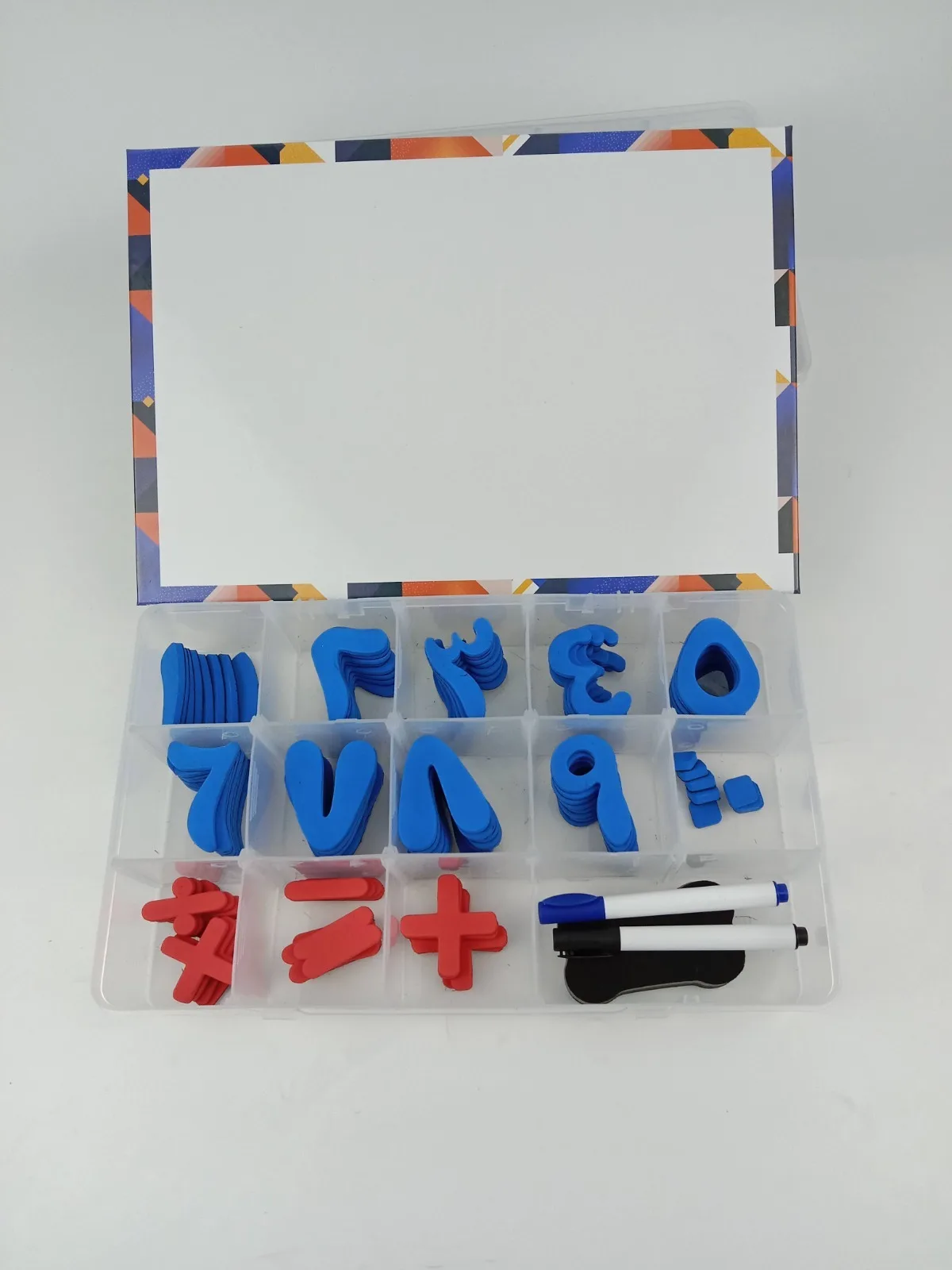 Arabic Magnetic Letters and  Number Arab Letters Eva Magnetic Set Educational Magnetic Numbers Sticker for School Toy