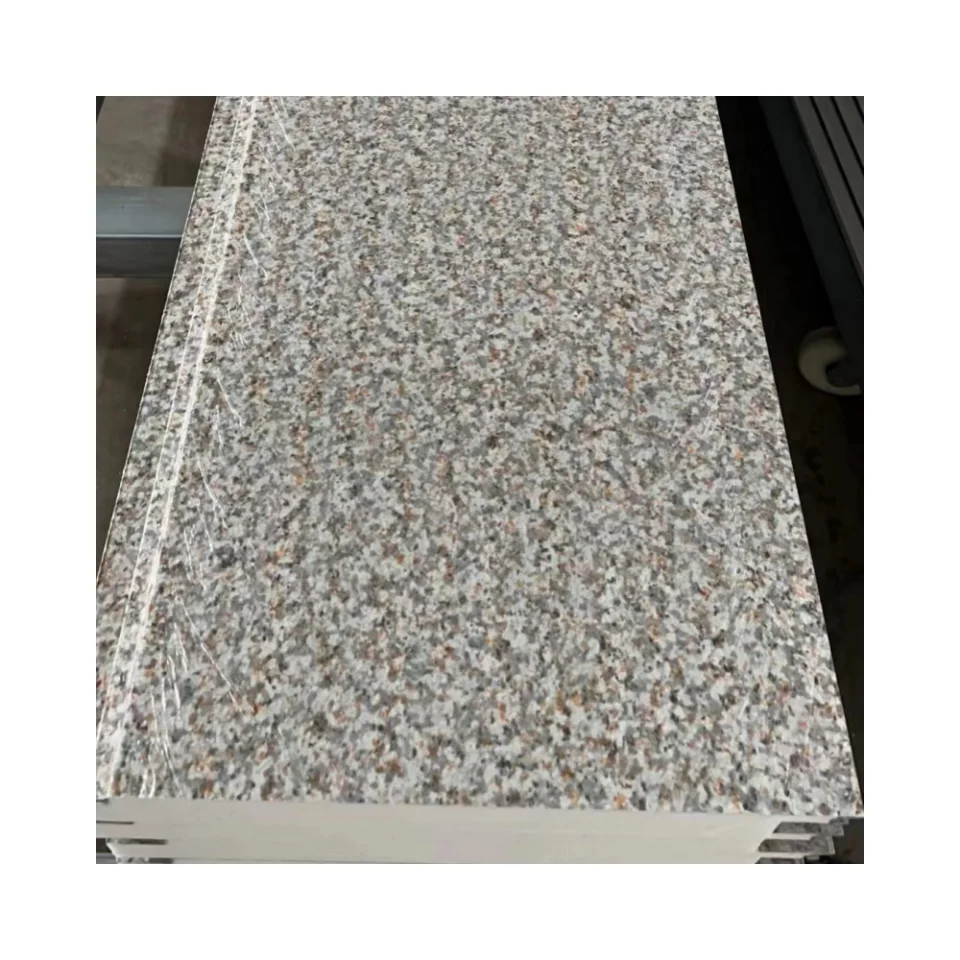 Polystyrene EPS Sandwich Panel External Insulation Board Metal Carved Panels for Warehouse Wall and Roof Decoration