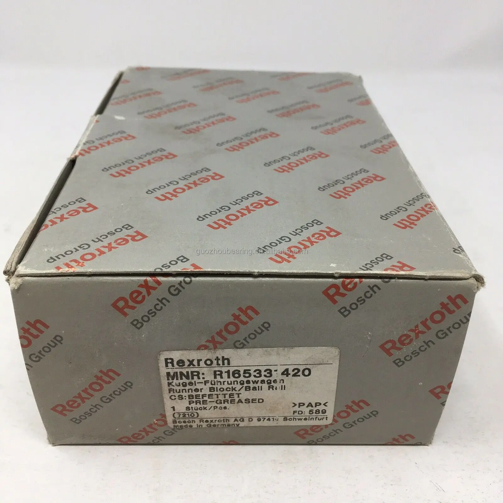 Rexroth Linear Guideway Runner Block R165339420 R 165339420