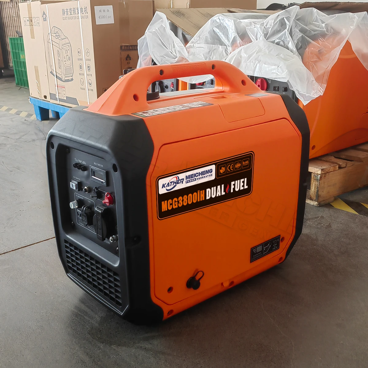 3000W 3500W 5000W Multi Fuel Silent Generator Low Fuel Consumption Silent Generator Multi-fuel Generator Gasoline Liquefied Gas