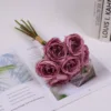 รากบัวมัดสีม่วง