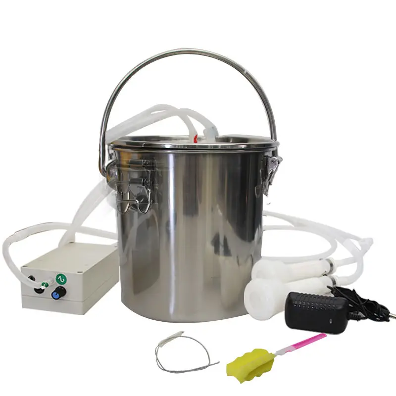 Новый дизайн ручные портативные машины для доения овец из нержавеющей стали с ручным управлением 5 л