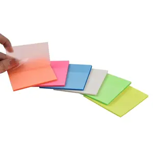 S3002 Customizable Self-Adhesive Cute Leather Memo Pad Magnetic Sticky Notes for School Office Stationery PET Material for Gifts