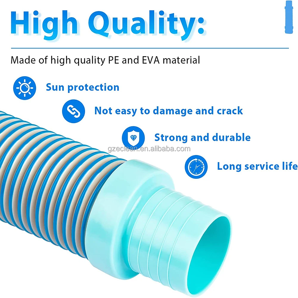 Pool Vacuum Hose Adapter Pool Cleaner Suction Lock Hose Leaf Catcher