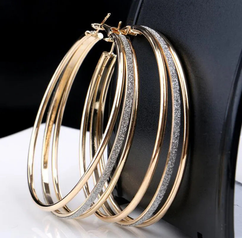 glitter hoop earrings wholesale