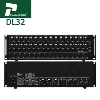 Paulkitson DL32 Stagebox - 32 Inputs, 16 Outputs PA System