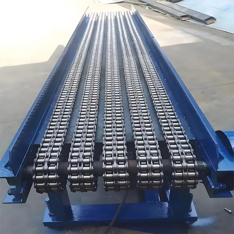Flexible Industrial SS304 Stainless Steel Double Speed Roller Chain Conveyor System