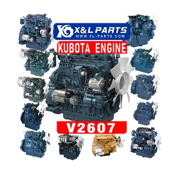 V2607 V2607T Complete  Diesel Engine Assy For KUBOTA Engine Assy