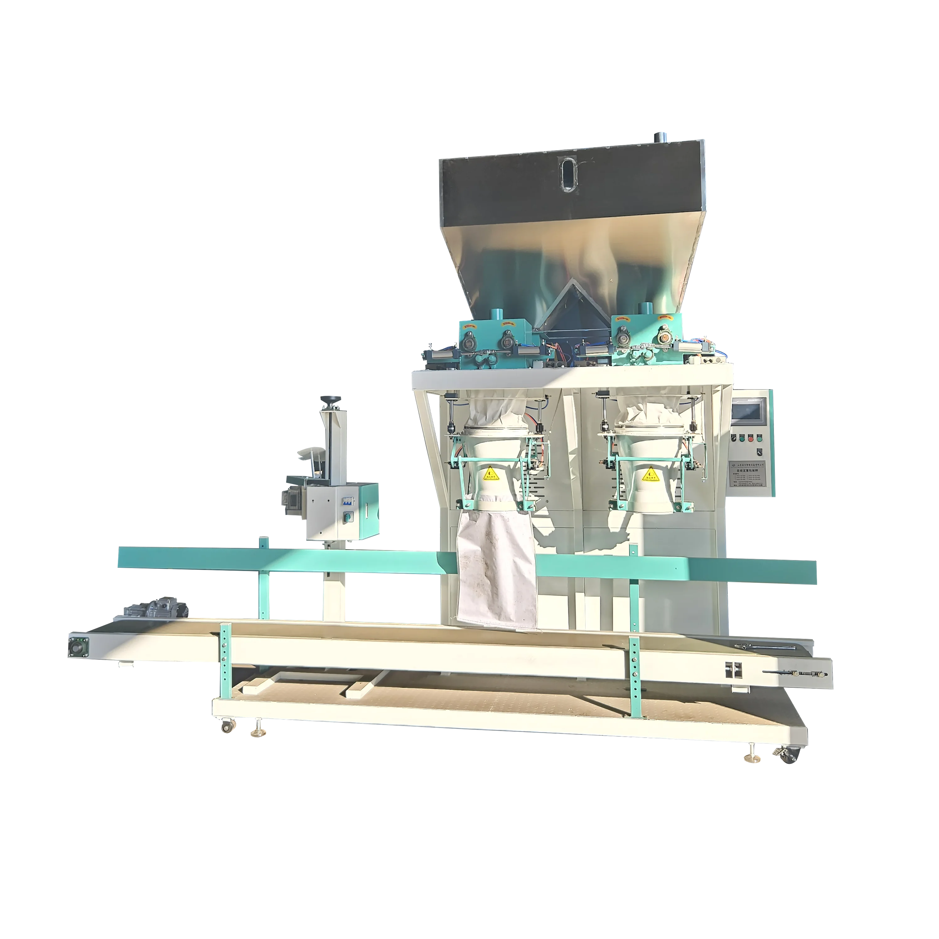 Low Cost Powder Filling Machine for 5kg 25kg 50kg Packaging Corn Wheat Bran Starch Protein Seasoning Powders Plastic Paper Bags