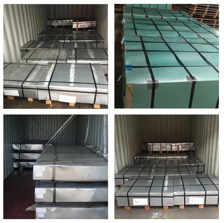 26 Gauge Green Color Coated Prepainted Cold Rolled Aluminium Corrugated