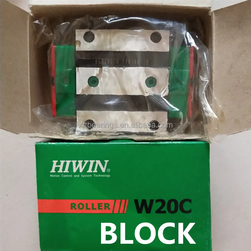 HIWIN Linear Guide Rail Block Bearing RGW20HC RGW25HC RGW30HC RGW35HC RGW45HC RGW55HC RGW65HC