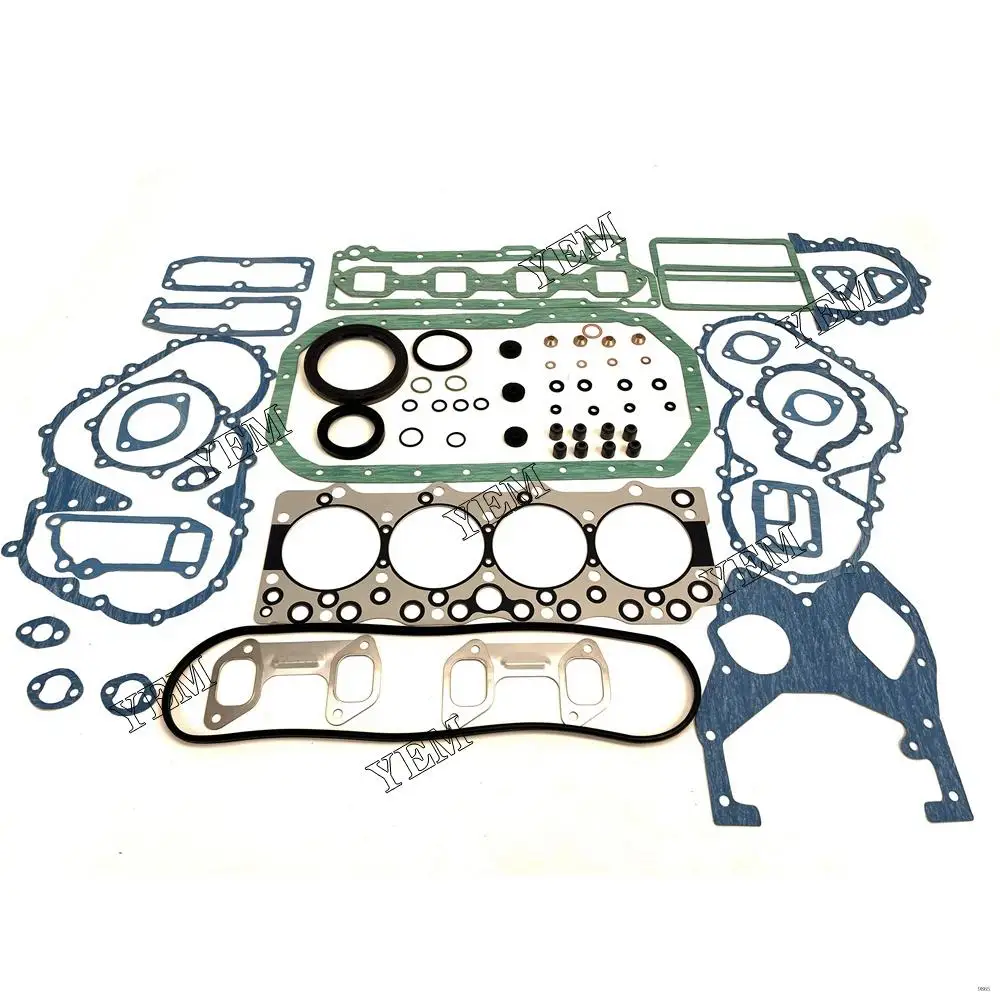 Full Gasket Set With Head Gasket Fit for Isuzu 4BG1 Tractor Excavator Spare Parts