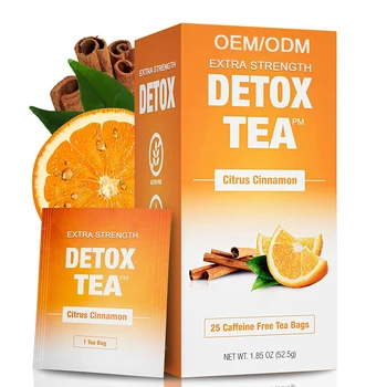 OEM ODM Herbal Super Slimming Tea Natural Detox And Cleanse Supplement Energy Booster Extra Strength Detox Tea