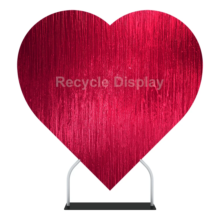 Фон для Дня Святого Валентина Натяжная ткань графическая подставка в форме сердца размер наволочка