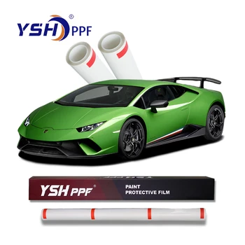 YSH Warranty 6 years film high gloss sand proof self-repair tpu ppf film paint protection car films wrap roll