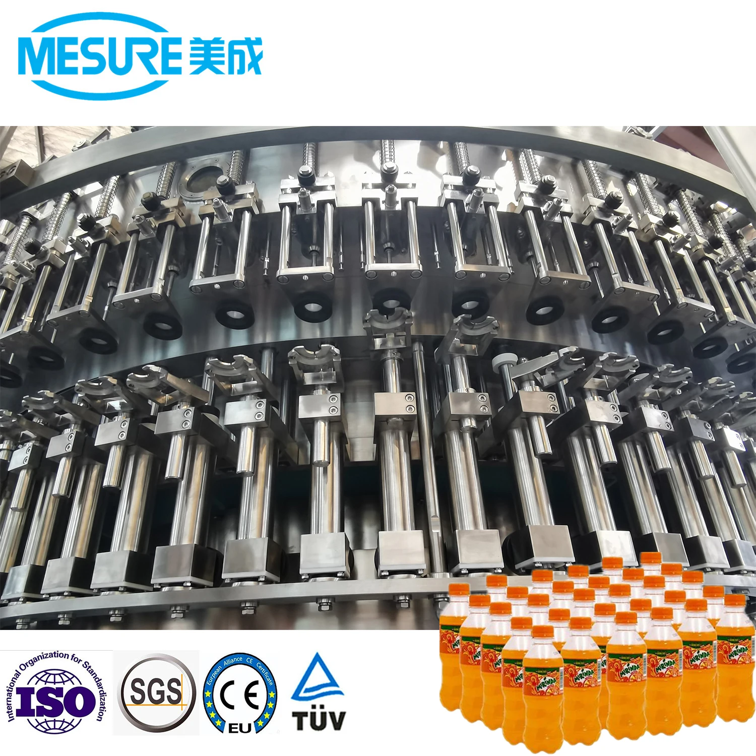 Pepsi Cola Second Hand 24000BPH Pet Bottle High Speed Carbonated Drink Filling Machine Production Line