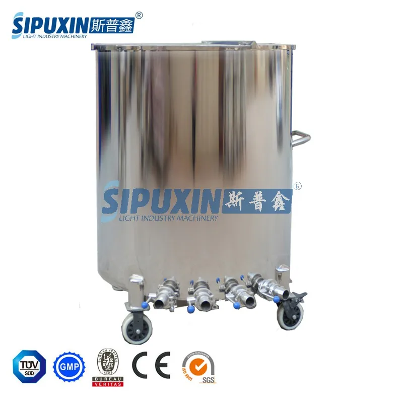 Stainless Steel Rectangular Diesel 800 L Plastic Fuel Water Storage Tank Storage Containers