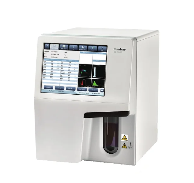 Auto Hematology Analyzer Mindray BC-5000 With Original Mindray Reagents