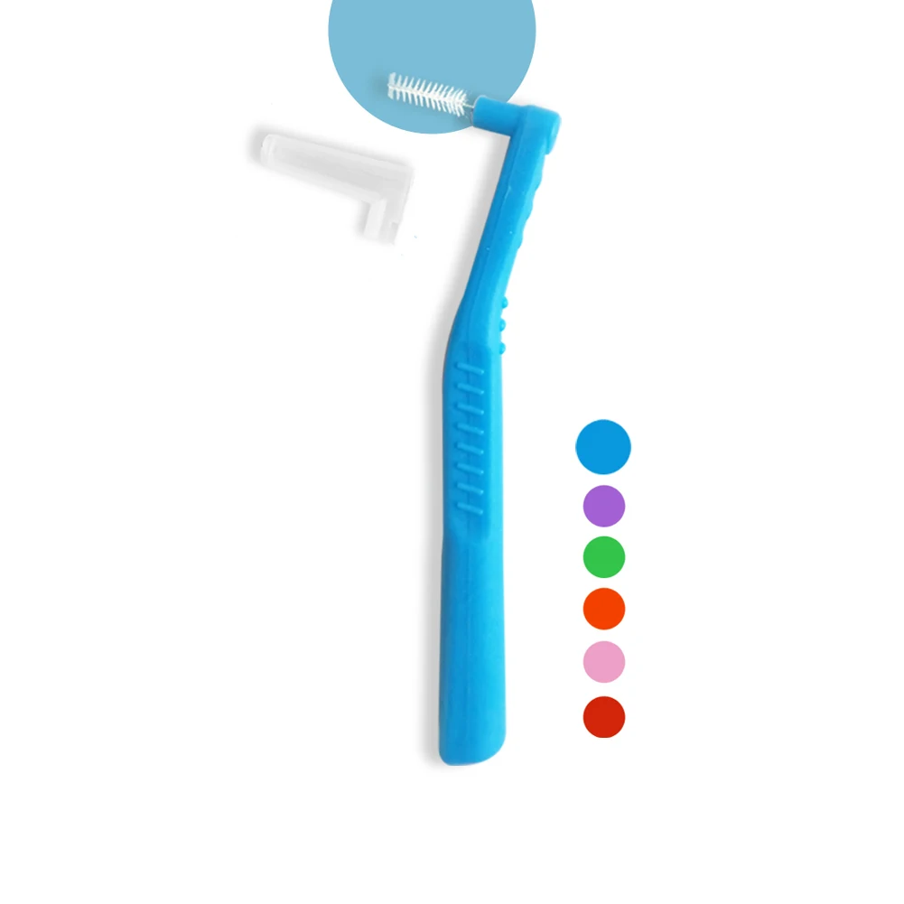 Teeth Cleaning Interdental Brushes With Ce Certification L Shape