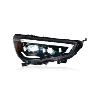 Car Styg Head Lamp for ASX 2013-2019 Headlight LED DRL Projector Lens Dynamic Auto Accessories