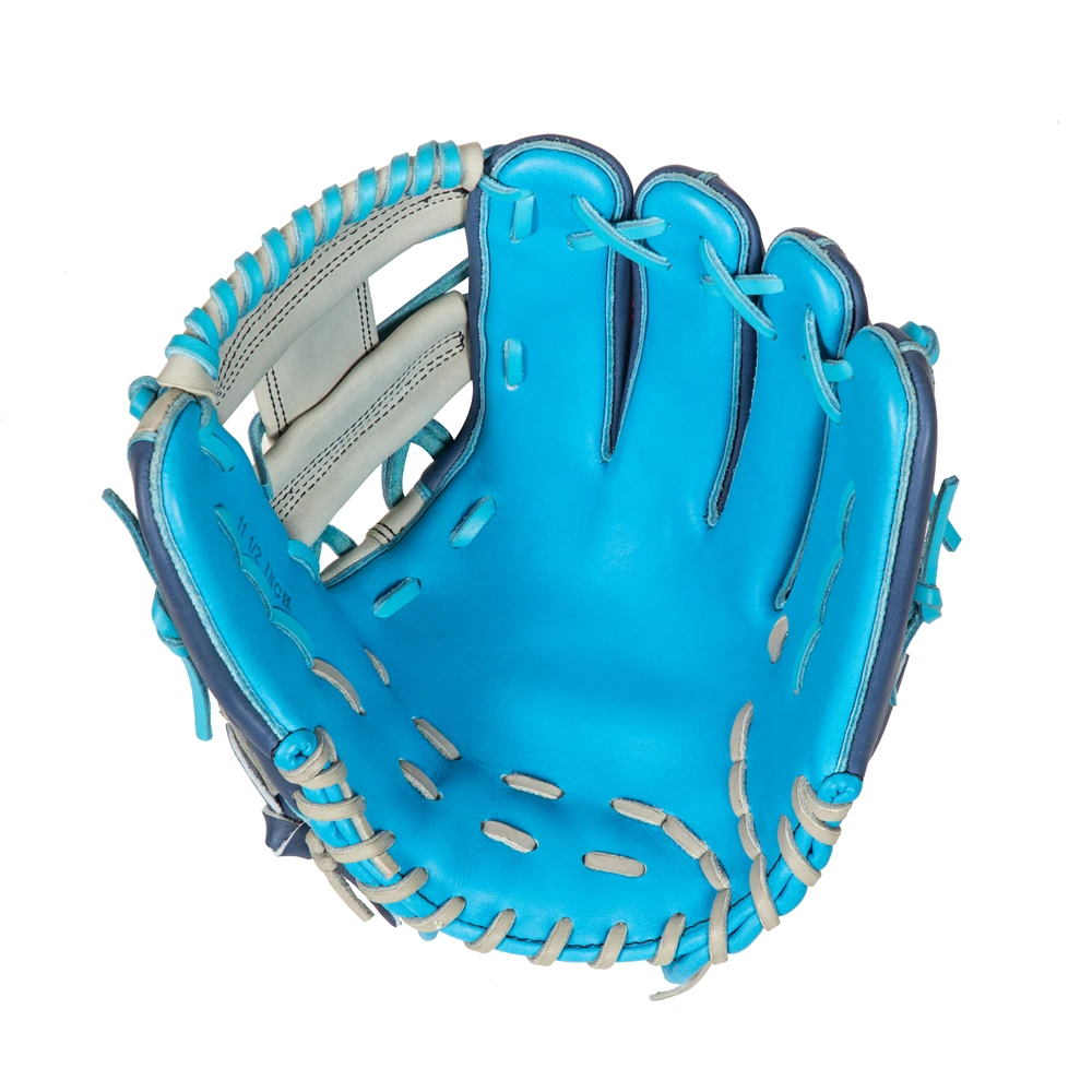 Custom Professional Wingtip Softball Gloves Genuine Kip Leather Baseball Glove