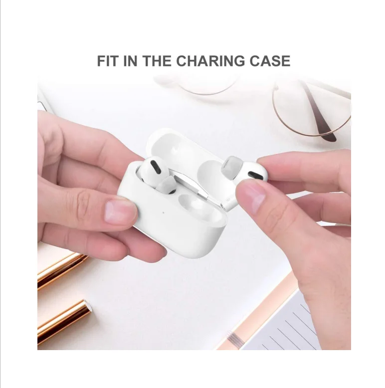 
1 пара, Новое поступление 2020, Мягкие силиконовые наушники-вкладыши, чехлы для наушников, удобные накладки для ушей с эффектом памяти 