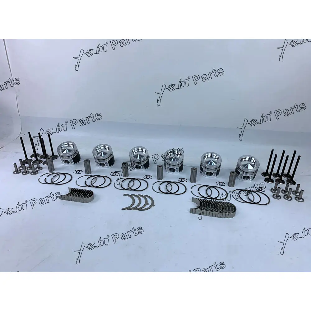 Engine Parts Piston Kit With Bearing Set Valve Train for Caterpillar C6.4 Engine