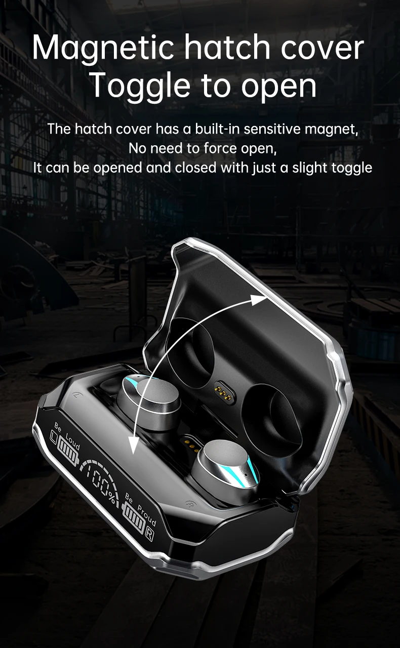 ZTX M41 TWS Gaming Earbuds - Hifi, Waterproof, & Noise