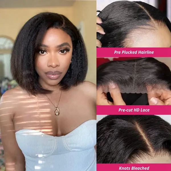 Perruque courte vietnamienne - Vue 2