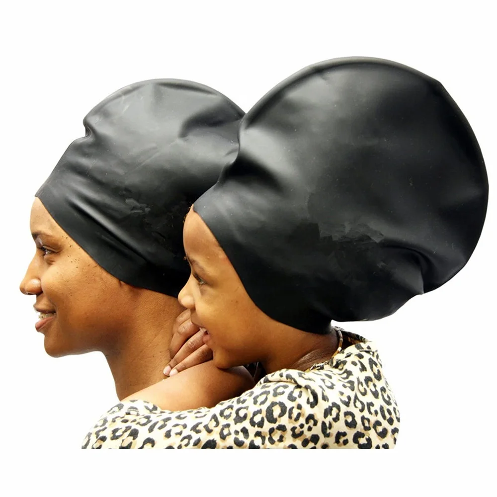 shower cap for long thick hair