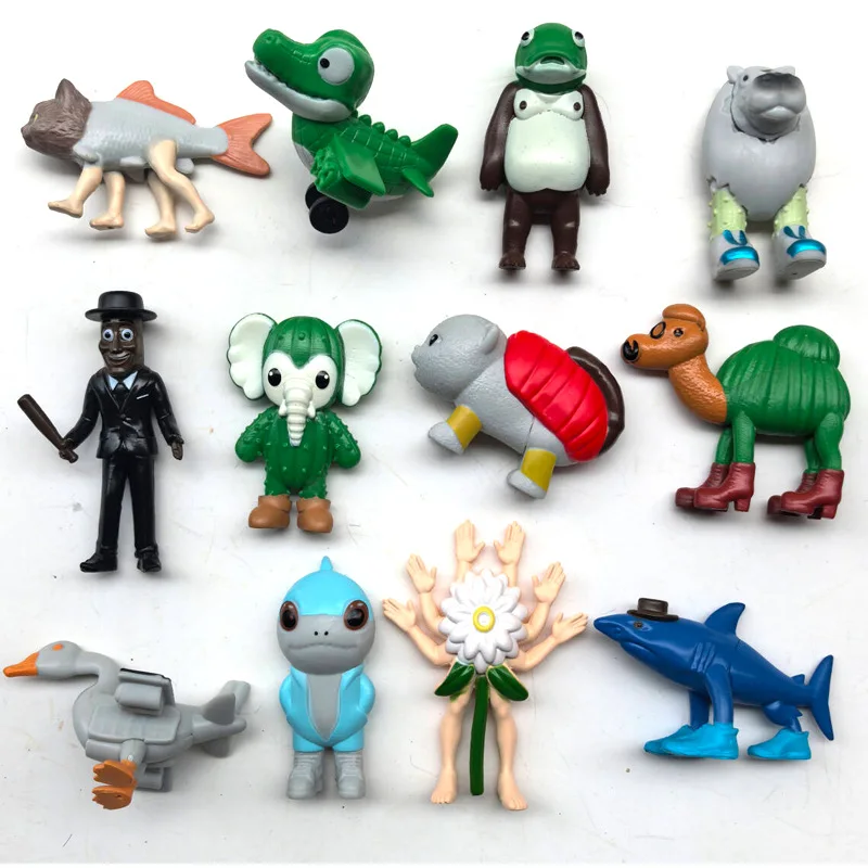 NEW Tung Tung Sahur Shark Figure Toy - PVC Mystery Box Collectible