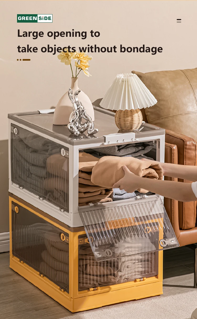 Greenside Side Door Open Cloth Organizer Outdoor Camping Garden Foldable Storage Box Folding Box