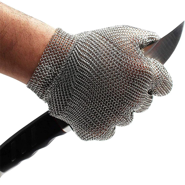 Dropship FORTATO Cut Resistant Stainless Steel Metal Mesh Glove Chainmail Glove  Knife Proof Glove For Meat Cutting; Fishing; Oyster Shucking; Meat; Fish  Fille to Sell Online at a Lower Price