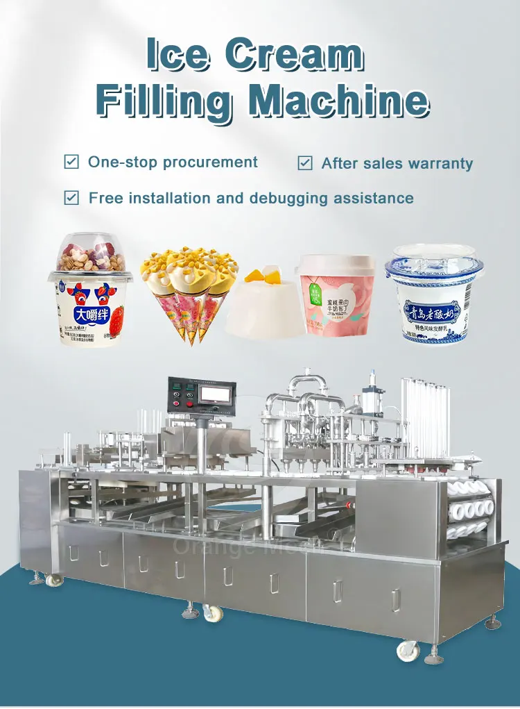 Orme Fully Automatic Peanut Butter Yogurt Dipping Sauce Ice Cream Cone