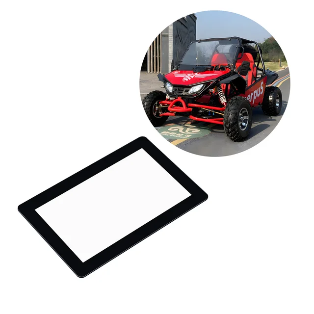 Application Widely UTV Buggy Windshield Windscreen Acrylic ATV Body Kits Windshield Fairing ATV Soft Windshield