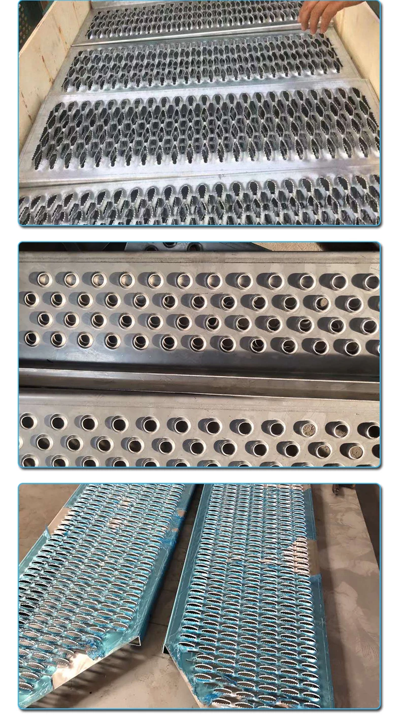 Customizable Perforated Plank Grip Strut Walkway Gangway Safety Grate 