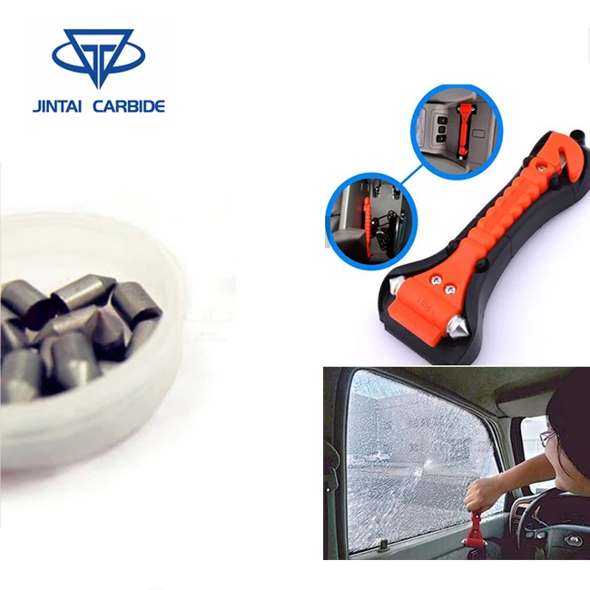 Zhuzhou Glass Breaking Emergency Tool Bit Tungsten Carbide Head,Carbide