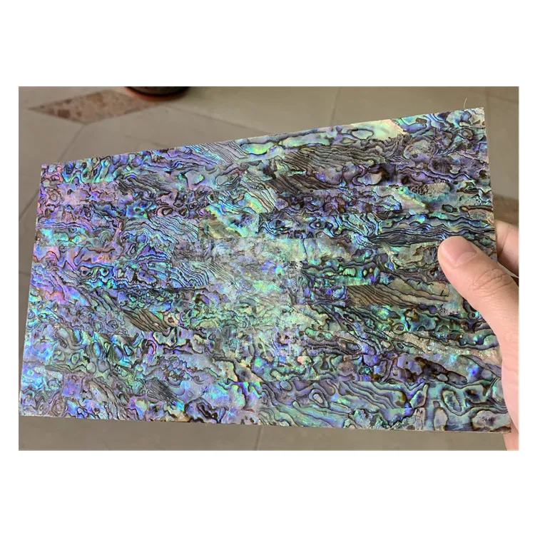 1mm Paua Abalone Shell Sheets Natural Paua Shell Laminate