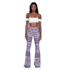 White bell bottom pants