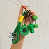 Set fitness fai-da-te con corda a mano e fibbia - verde