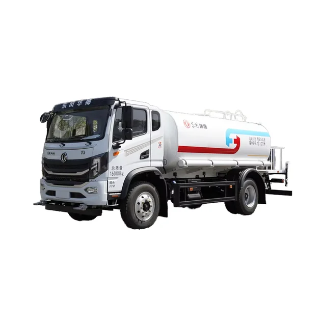 Euro VI Standard Dongfeng Brand Multi-Functional 8-12 CBM Greening Sprinkler Trucks New Watering Cart