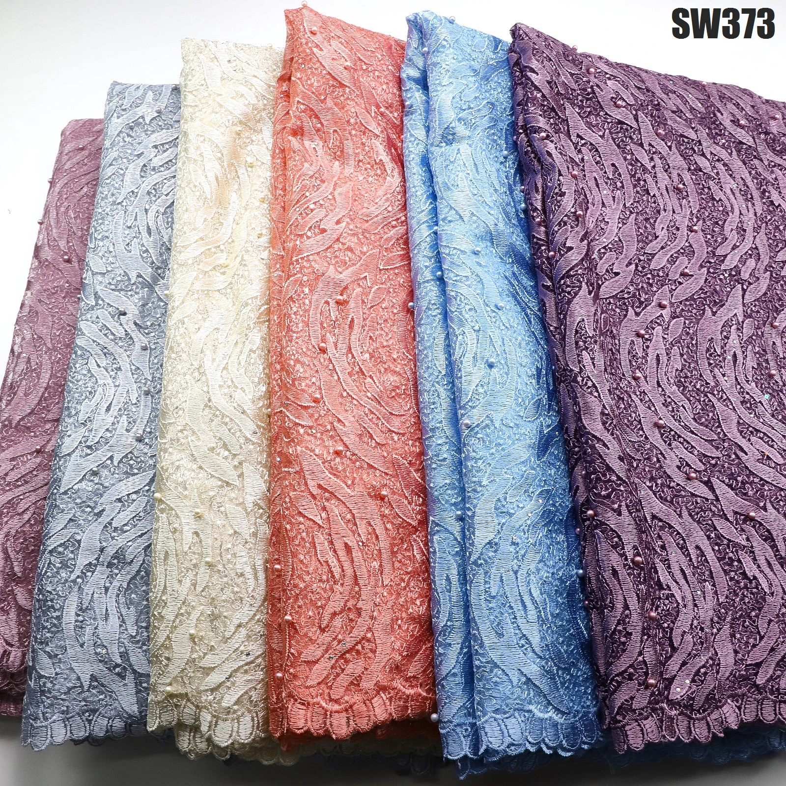 Latest Nigerian Tulle Lace 2022 French Net Lace Fabric With Beads For