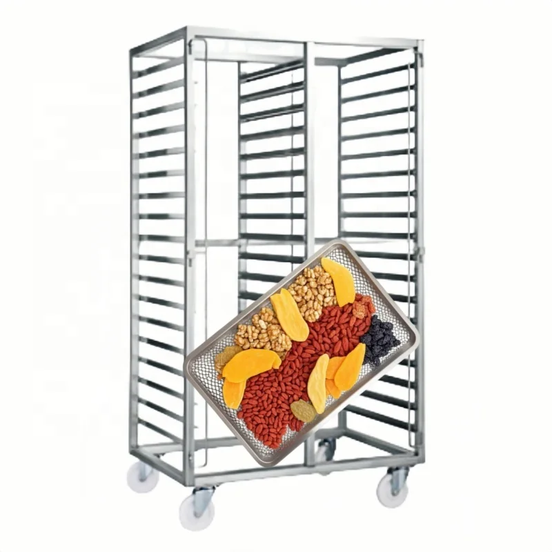 Full Rack Food Full Size Sheet Pan Bun Rack Durable Stainless Steel Pastry Baking ...