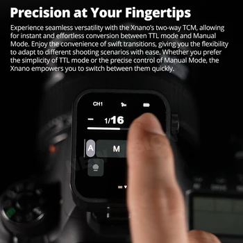 Godox X3 C/N/S/F/O TTL Wireless Flash Trigger With OLED Touchscreen for Canon Nikon Fuji Olympus Camera detail image