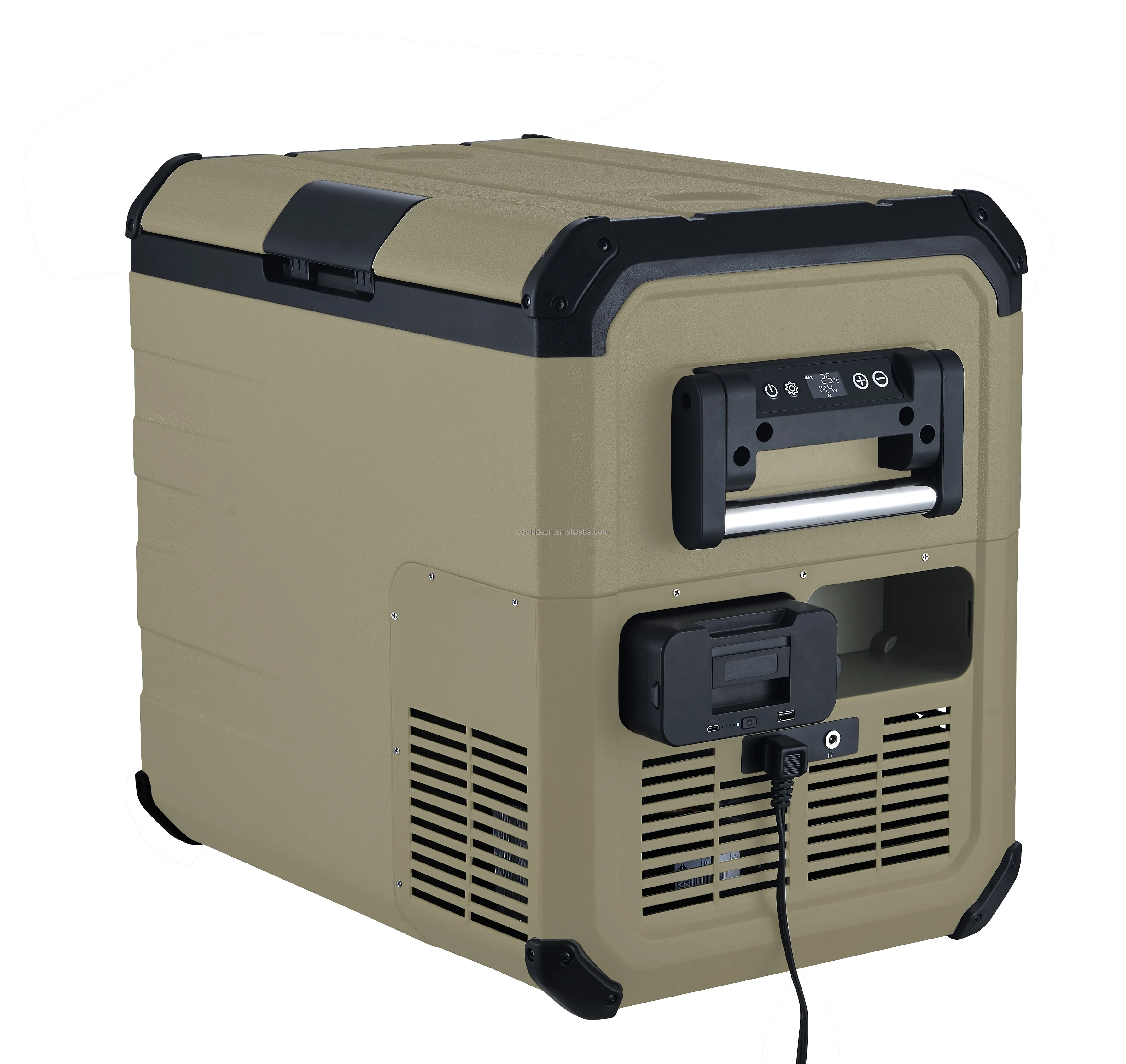 45l Dual Battery Fridge Mini Portable Compressor Refrigeration Single ...