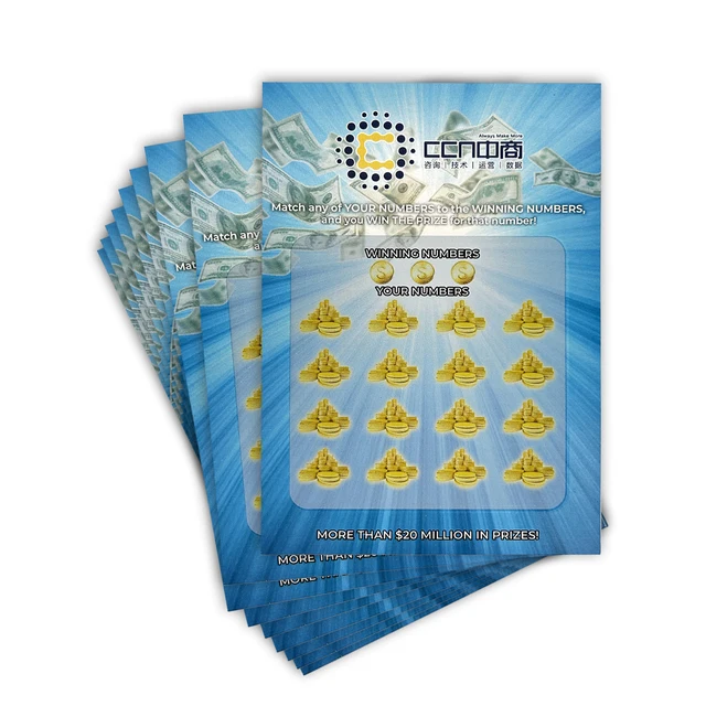 Wholesale Scratch And Win Products Customized Scratch Card Lottery Scratch Off Tickets