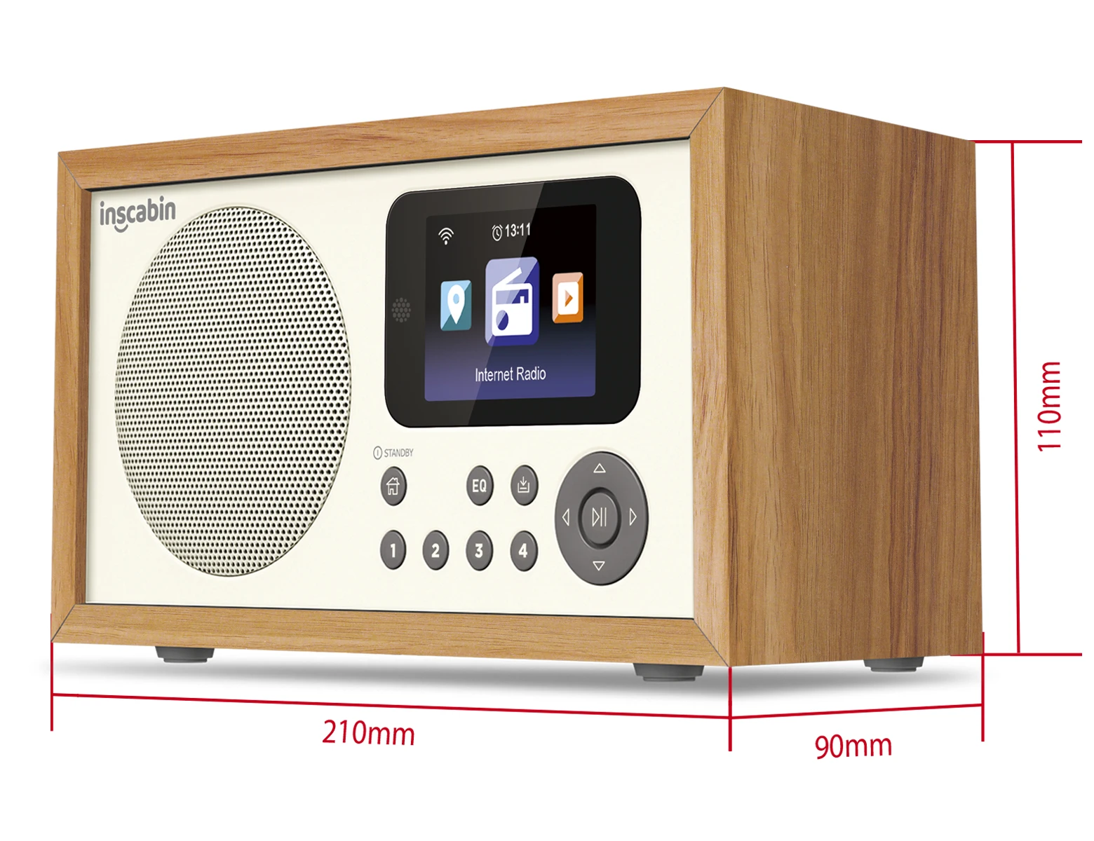 Portable Internet Radio, Inscabin Internet Radio