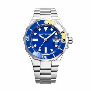 Factory OEM ODM Watch Mechanical Custom 316L Stainless Steel 200M Diving Men Watches High Quality Automatic Watches
