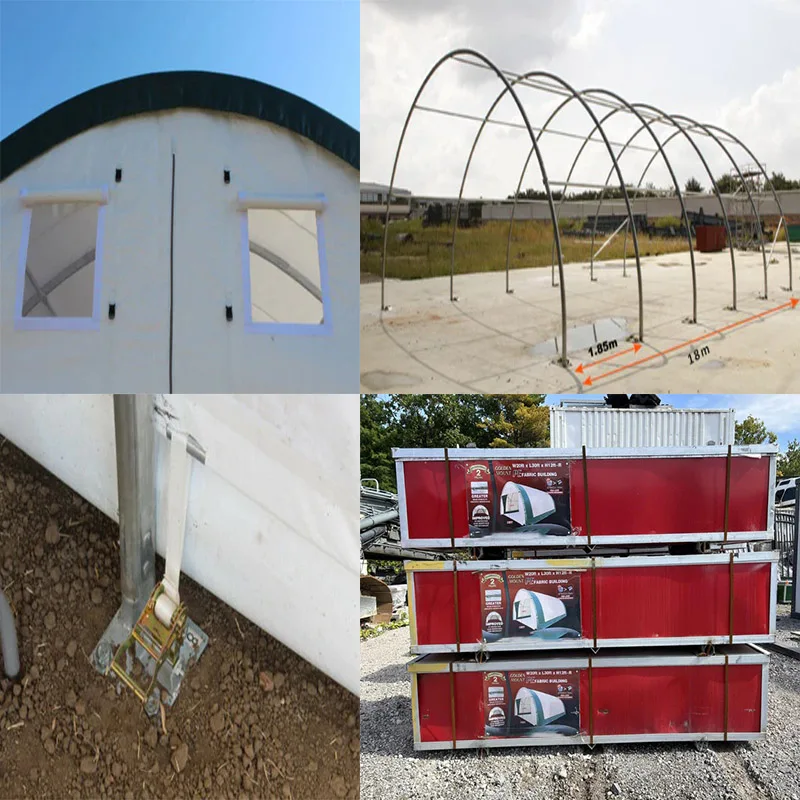 pvc heavy duty industrial shelter tent warehouse for coal large equipment storage parking machine canopy shed-4